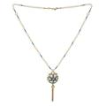 Atomic Blonde Handmade Glass Pearl Necklace
