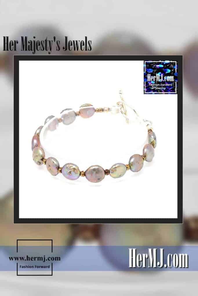 Treasure Coin Pearl Bracelet