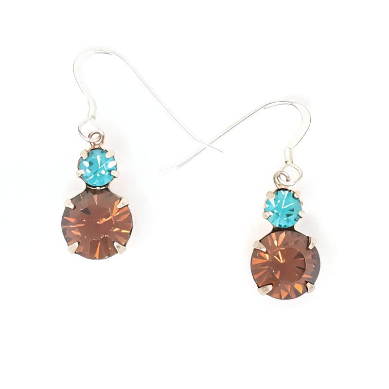 Rockaway Beach Crystal Earrings - HerMJ