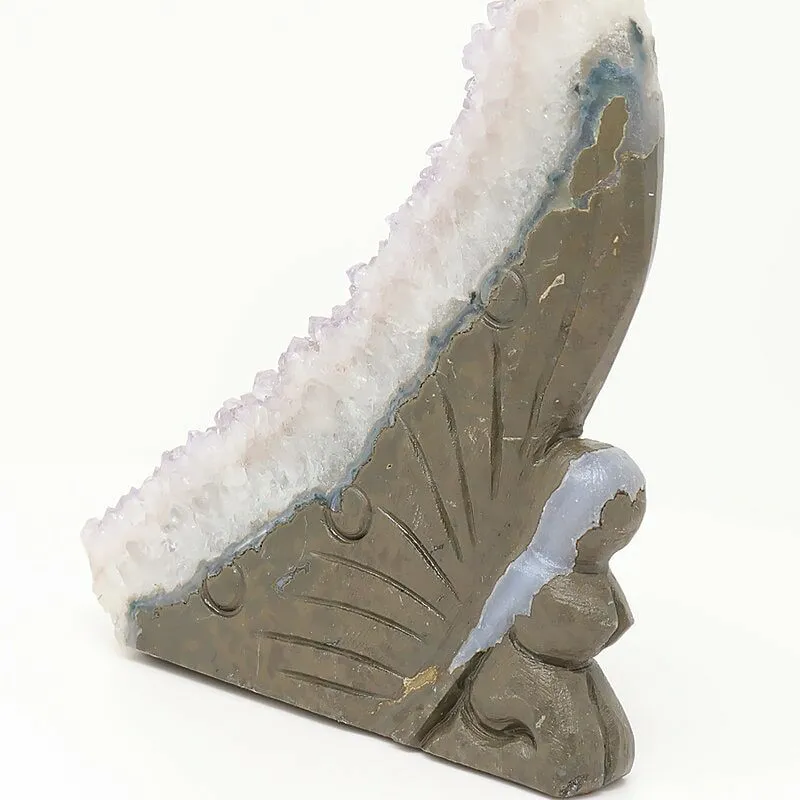Carved Amethyst Fairy A