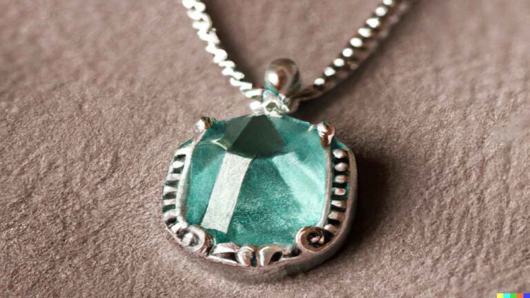 March Birthstone Aquamarine Facts - Pendant