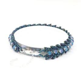 Oceana Perfect Blue Crystal Bracelet - Back