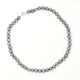 Rainbow Freshwater Pearl Necklace - Full