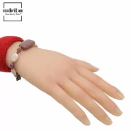 Mookaite Precious Stone Bracelet Lifestyle