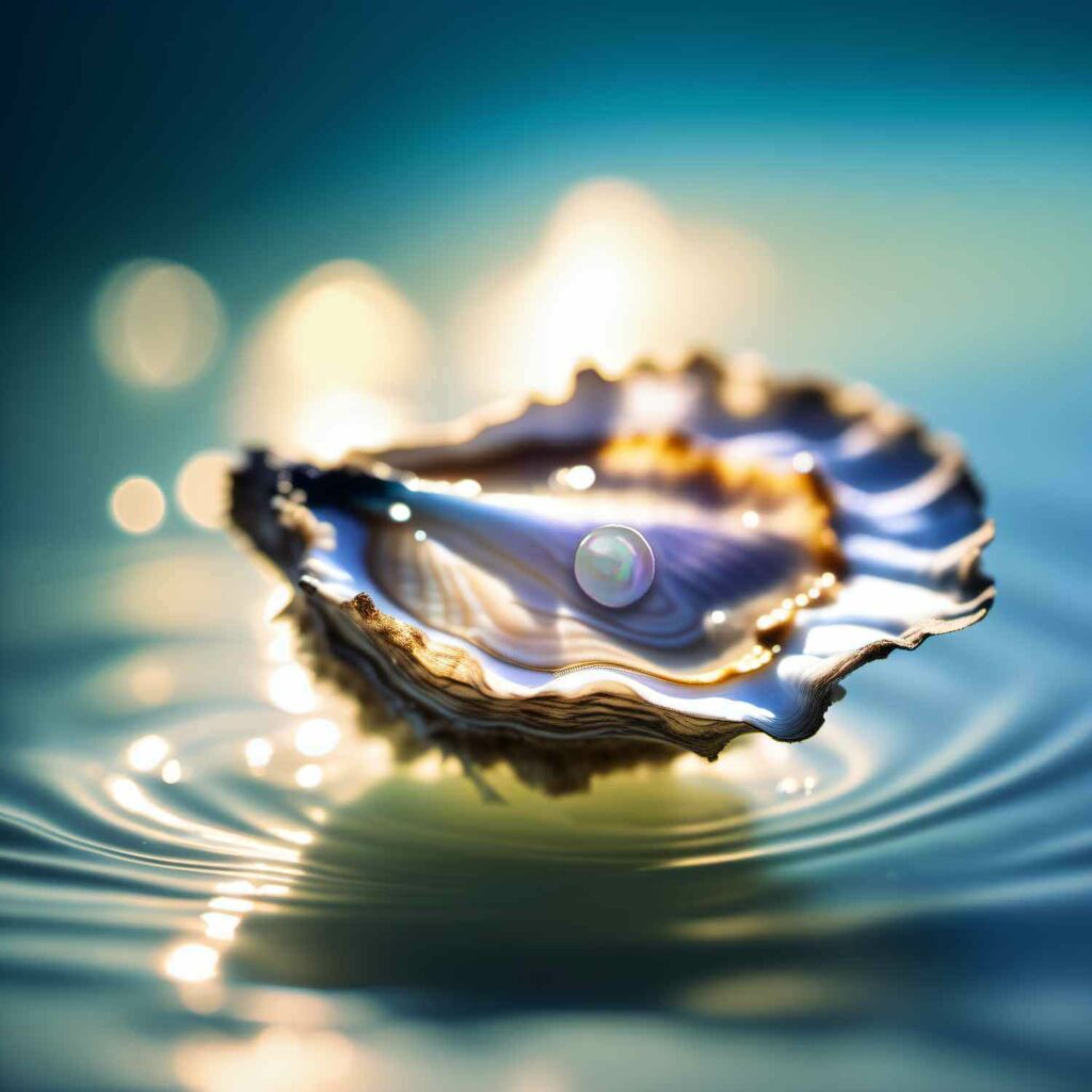 The beauty of real pearls - the origin