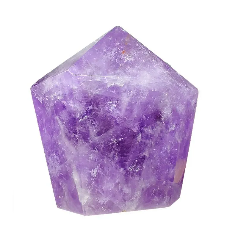 Lavender Amethyst Crystal Gemstone Point