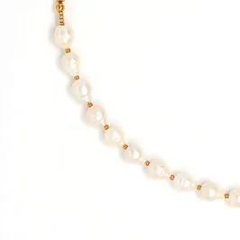 Coconut Gelato Collection Freshwater Pearl Necklace - HerMJ