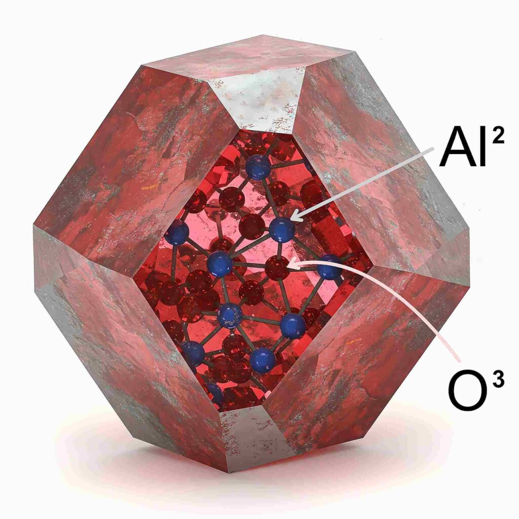 Corundum Hardness - Crystal Structure