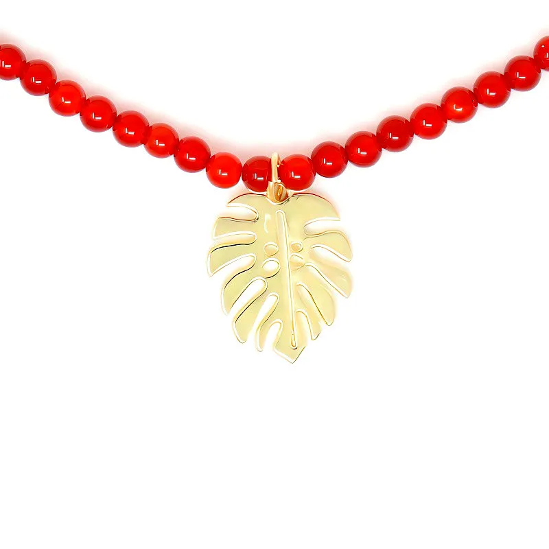 Carnelian Necklace - Pendant - HerMJ