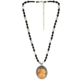 HerMJ.com - Aurous Amulet Necklace