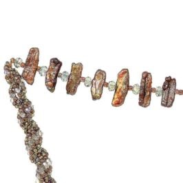 Bronze Biwa Pearls