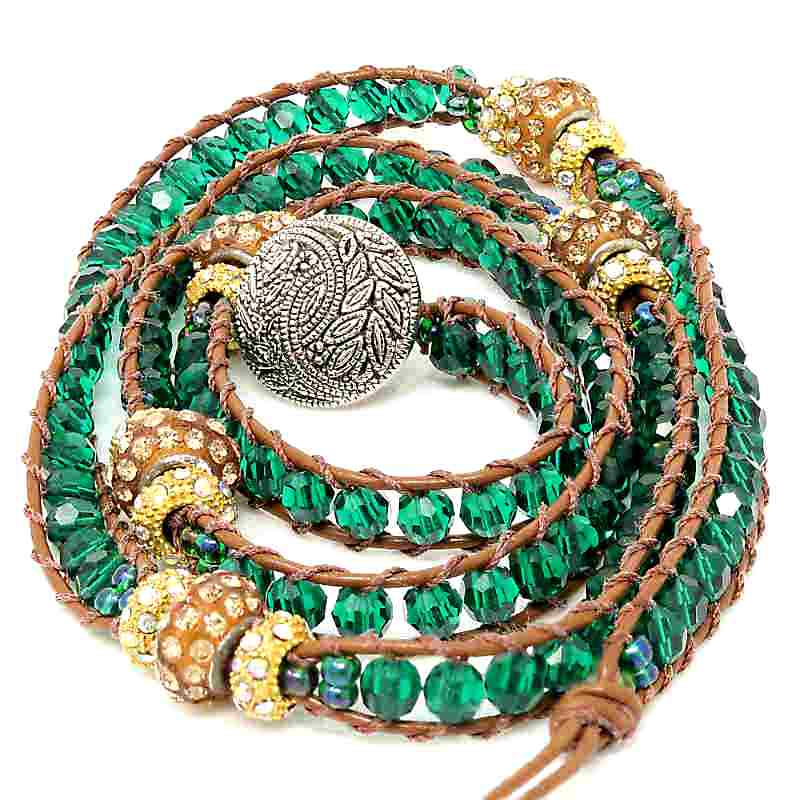 Agaya's Ladder Wrap Bracelet