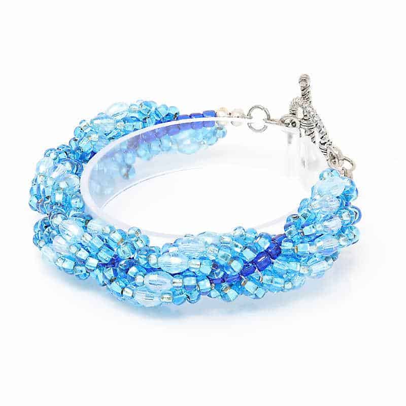 Azure Spiral Bracelet - HerMJ.com
