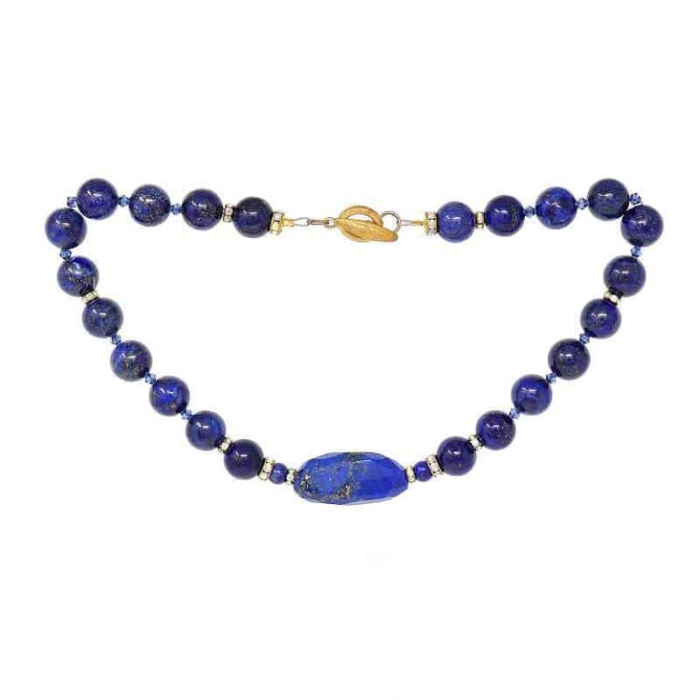Lapis Lazuli Cleopatra Necklace