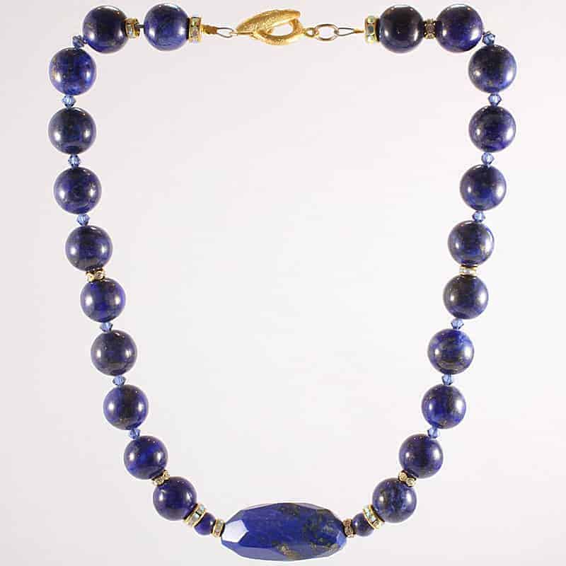 HerMJ.com - Lapis Terrene Necklace
