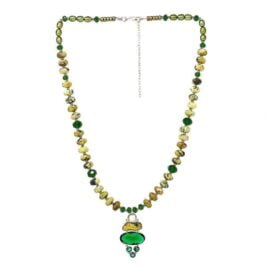 Yellow Turquoise Necklace