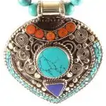 Turquoise Arcadian Necklace - pendant