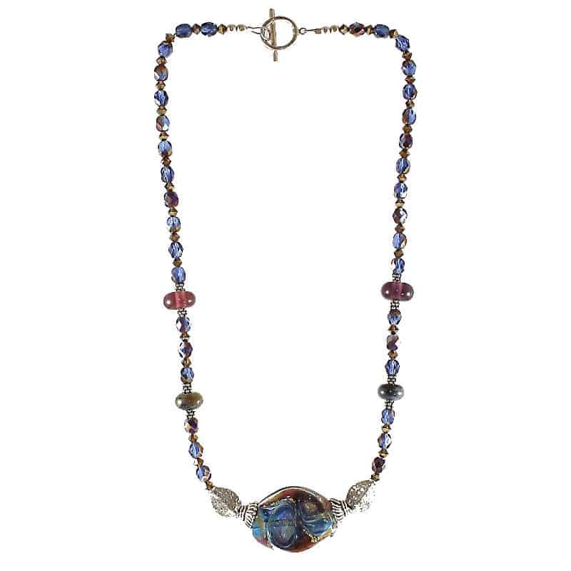 Blue Daydream Sterling Silver Necklace
