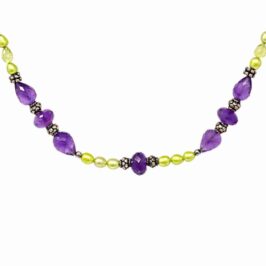 Period and Amethyst Necklace