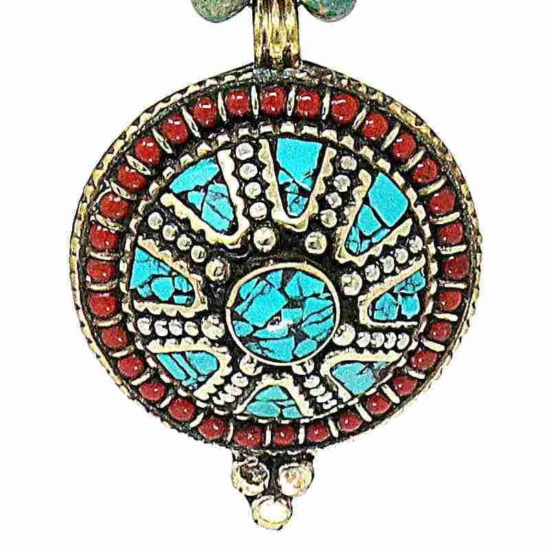 Turquoise-Stone-Necklace-pendant Turquoise Stone Necklace-Pendant