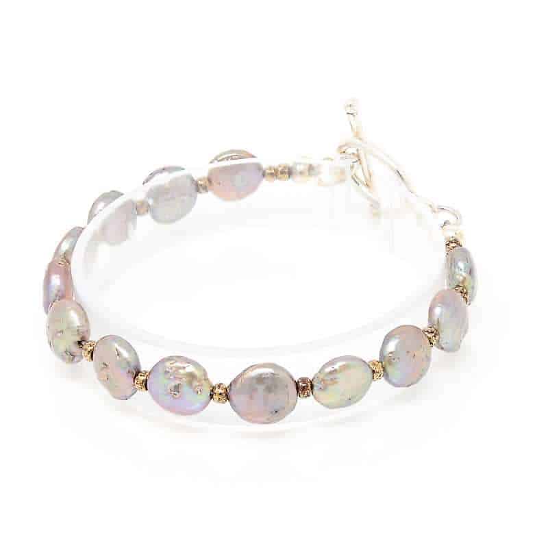 Treasure Coin Pearl Bracelet