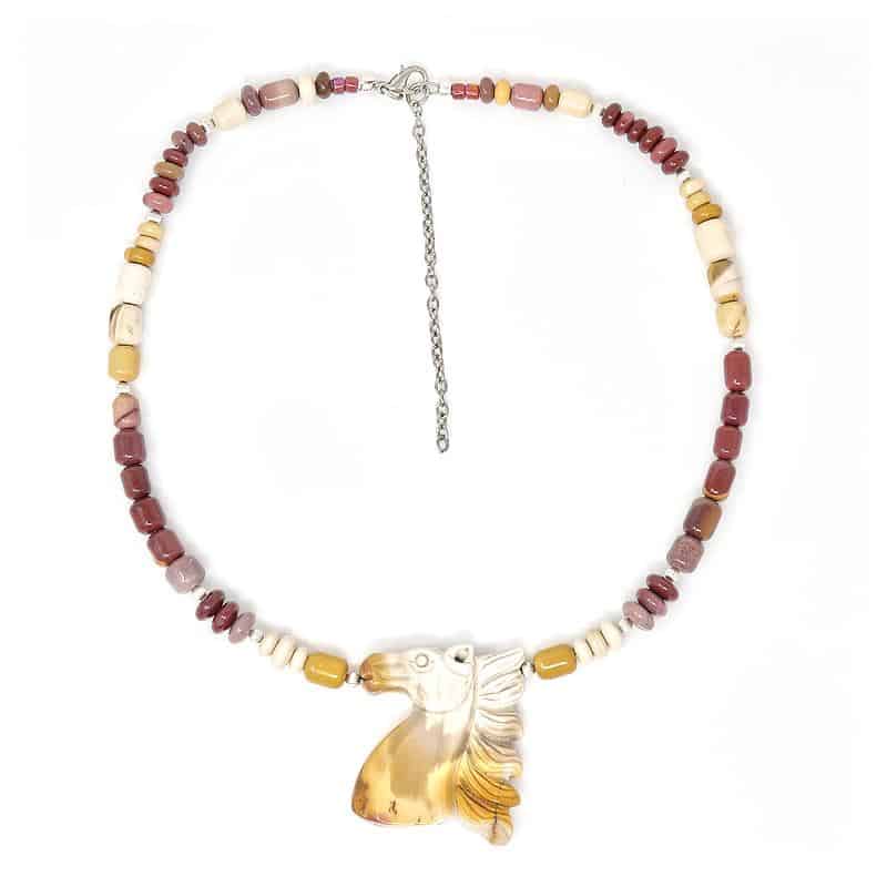 Fabel Mookaite Statement Necklace