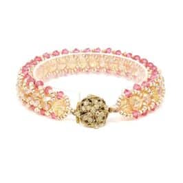 California Sunset Crystal Bracelet