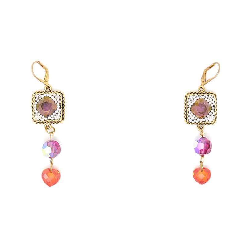 Crystal Bollywood Earrings
