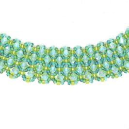 Swarovski Peridot Crystal Necklace