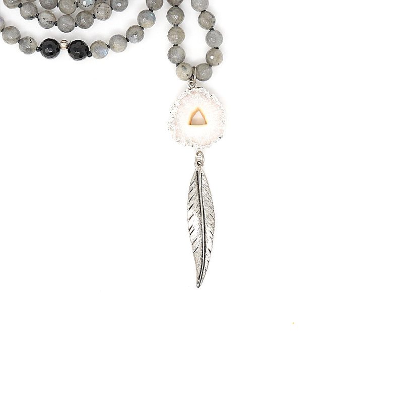 Labradorite Wanderer Necklace - Pendant