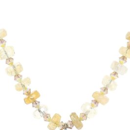 Citrine Ammonite Necklace