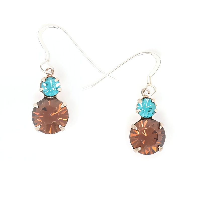 Rockaway Beach Crystal Earrings - HerMJ