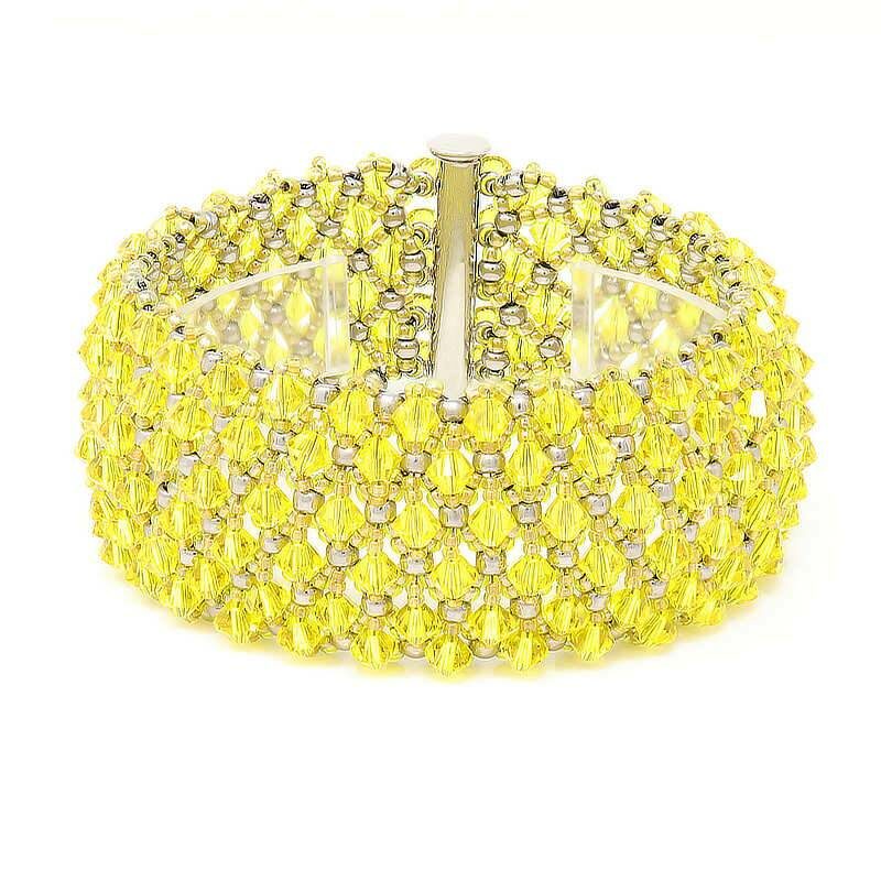 Citrine Crystal Bracelet - Center Citrine Crystal Bracelet - Center