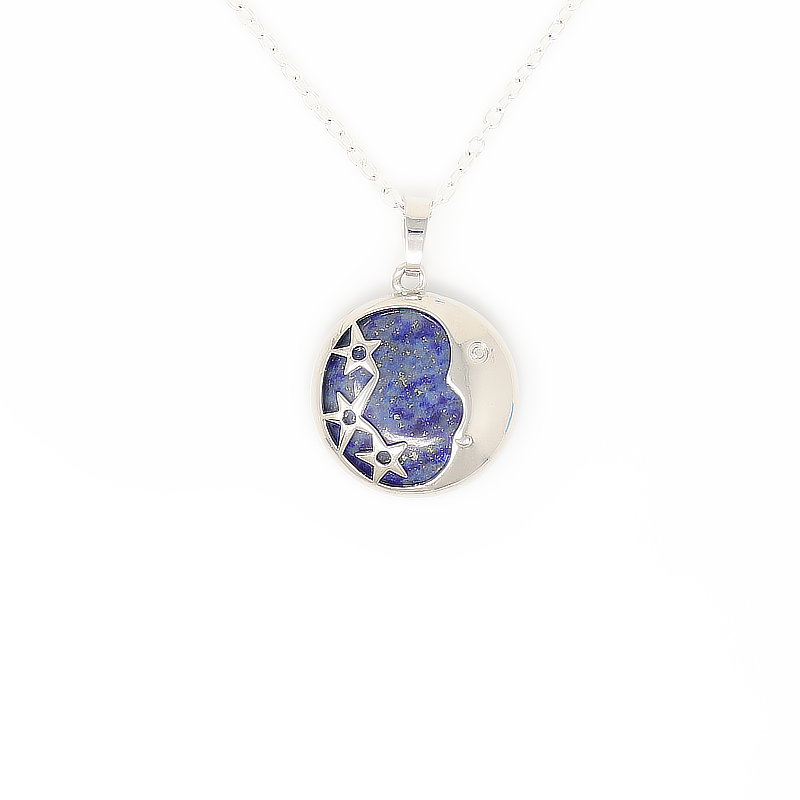 Lapis Pendant Necklace - HerMJ