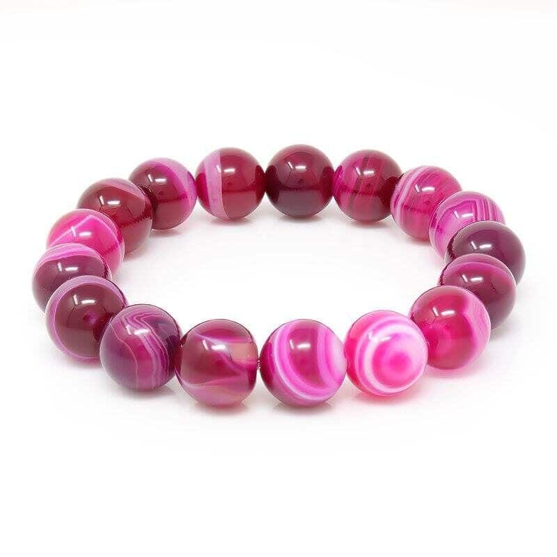 Pink Agate Bracelet