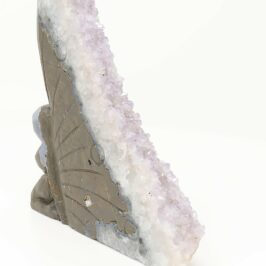 Carved Amethyst Fairy A Back