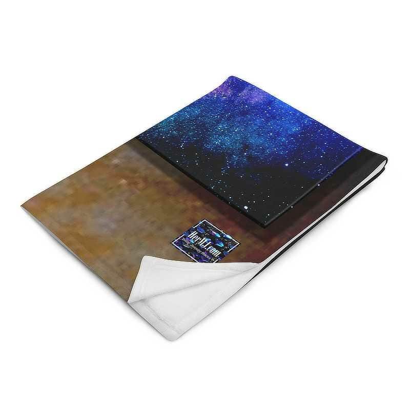 HerMJ 50x60 Crystal Star Throw Blanket - Folded
