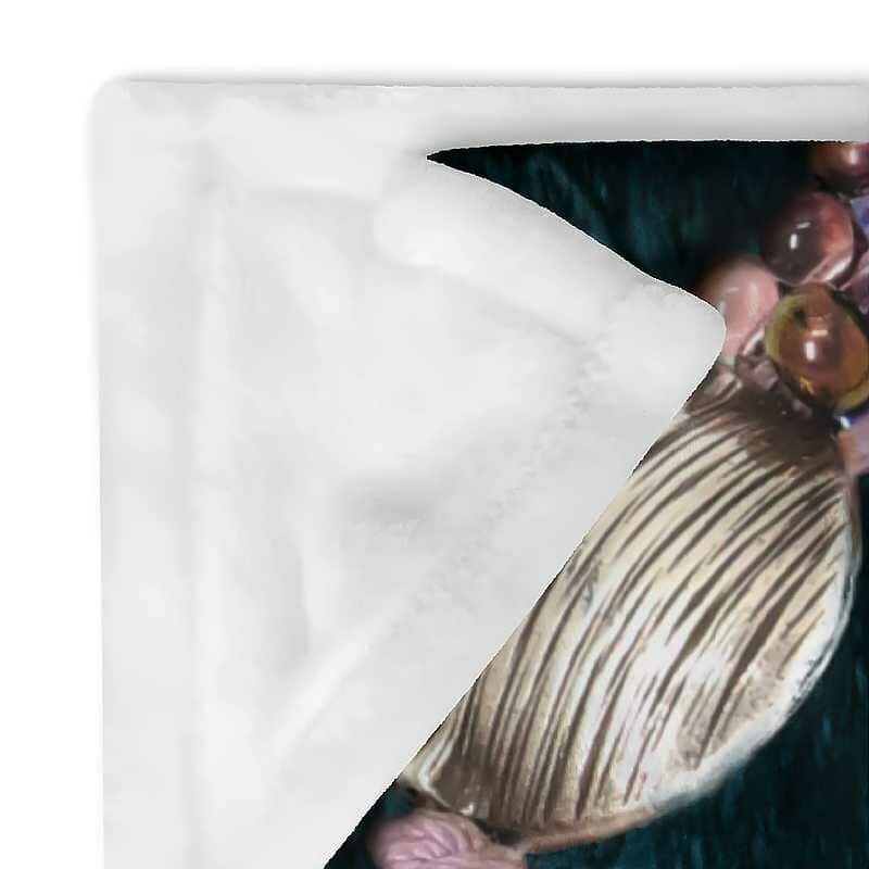 HerMJ 50x60 Murano Glass Spheres Throw Blanket - Folded HerMJ 50x60 Murano Glass Spheres Throw Blanket - Folded