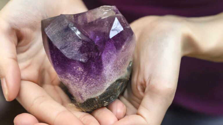 February Birthstone Crystal - Amethyst