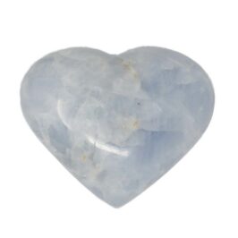 Blue Calcite Heart -B