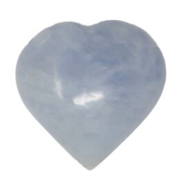 Blue Calcite Heart -C