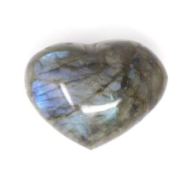 Labradorite Blue Flash Heart - A