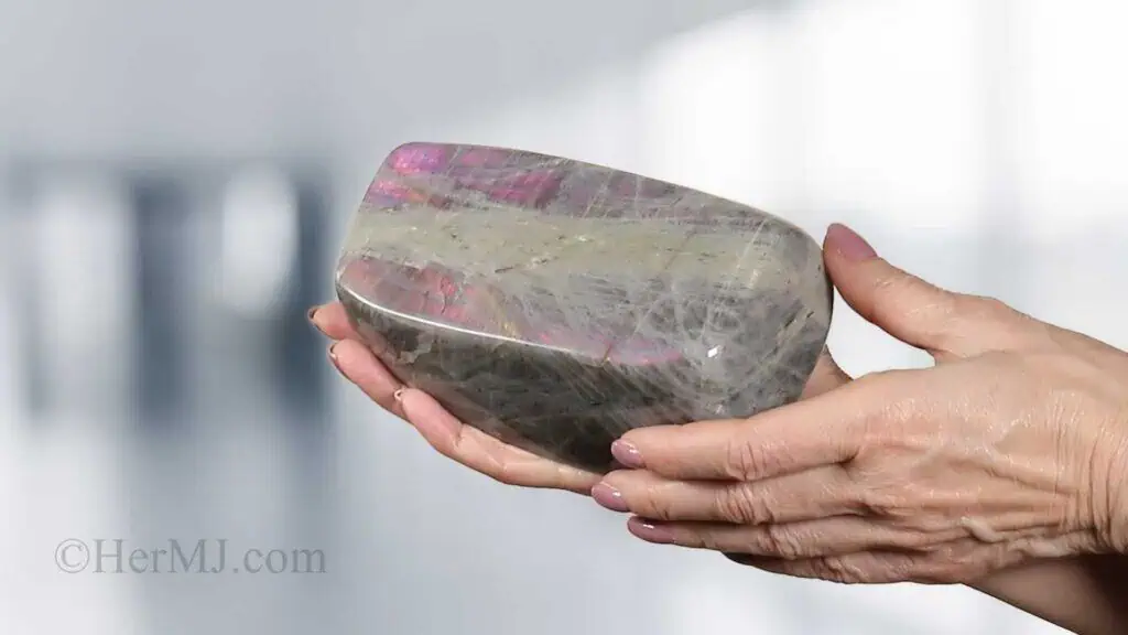 Labradorite Meaning: Transformation, Intuition, and How to Use It Sunset Labradorite Freee Form Gemstone - Lifestyle
