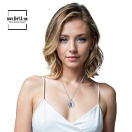 Lapis Lazuli Pendant Necklace - HerMJ