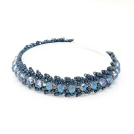 Oceana Perfect Blue Crystal Bracelet - Left
