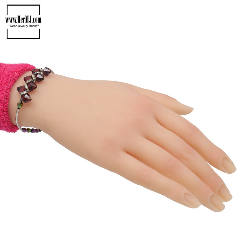 Amethyst Crystal Bracelet Lifestyle