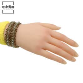 Mermaid Green Crystal Bracelet Lifestyle