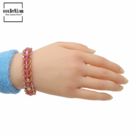 Pretty In Pink Crystal Bracelet Lifestyle