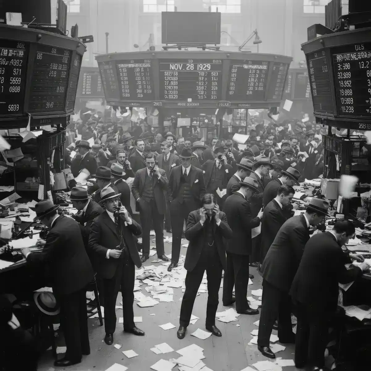 Black Friday Market Crash On Wall Street 1929 Black Friday Market Crash On Wall Street 1929