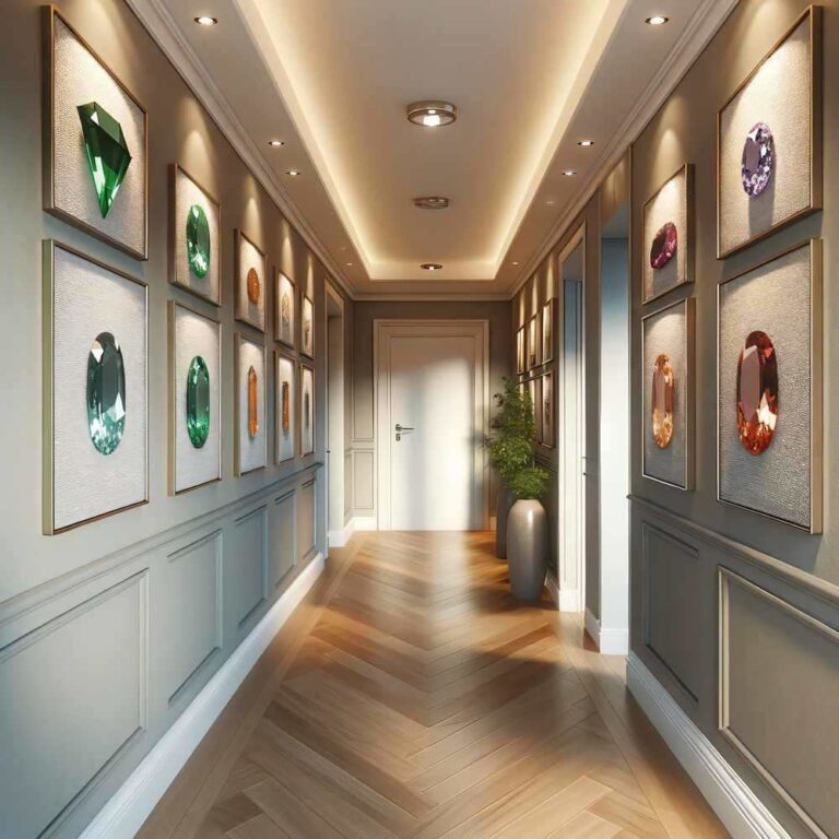 gemstone crystal home decor trends